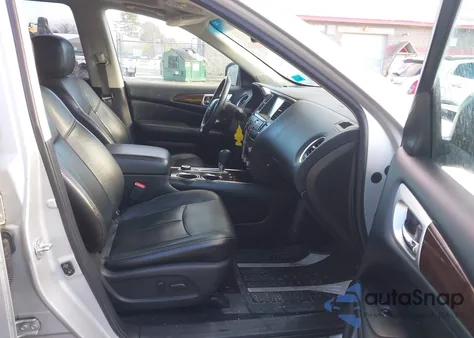 2014 Nissan Pathfinder Platinum from USA, damaged, VIN 5N1AR2MM0EC683385